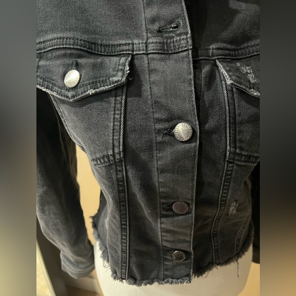 SOLD đź’™Retrofete Rissa Jacket Medium in Light Onyx - Picture 5 of 7